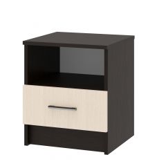 СОФИЯ Тумба прикроватная (венге/дуб белфорт) в Тавде - tavda.mebel24.online | фото