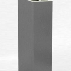 Угловое соединение для цоколя 135 гр. h100 мм (Алюминий, Белый, Черный, Сонома) в Тавде - tavda.mebel24.online | фото 1