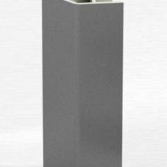 Угловое соединение для цоколя 135 гр. h150 мм (Алюминий, Белый, Черный, Сономаый) в Тавде - tavda.mebel24.online | фото 1