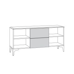 Валенсия гостиная (модульная) в Тавде - tavda.mebel24.online | фото 7