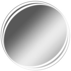 Зеркало Берг 700х700 с подсветкой Домино (GL7055Z) в Тавде - tavda.mebel24.online | фото 1