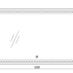 Зеркало Dream 120 alum с подсветкой Sansa (SD1025Z) в Тавде - tavda.mebel24.online | фото 7