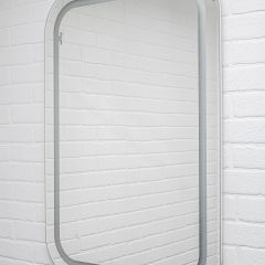Зеркало Elis 100 white с подсветкой Sansa (SEe1045Z) в Тавде - tavda.mebel24.online | фото 2