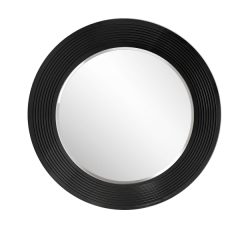 Зеркало круглое черный (РМ/02(S) в Тавде - tavda.mebel24.online | фото