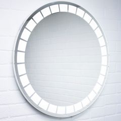 Зеркало Маскат 700х700 с подсветкой Домино (GL7057Z) в Тавде - tavda.mebel24.online | фото 3