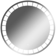 Зеркало Маскат 700х700 с подсветкой Домино (GL7057Z) в Тавде - tavda.mebel24.online | фото 1
