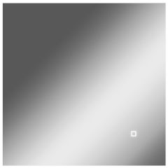 Зеркало Минск 600х600 с подсветкой Домино (GL7038Z) в Тавде - tavda.mebel24.online | фото 1