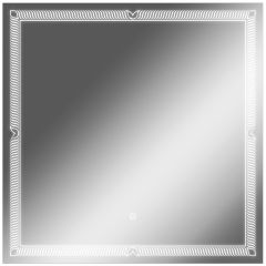 Зеркало Паликир 700х700 с подсветкой Домино (GL7051Z) в Тавде - tavda.mebel24.online | фото 1