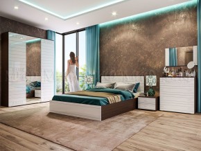 АФИНА Спальный гарнитур (МДФ) модульный в Тавде - tavda.mebel24.online | фото