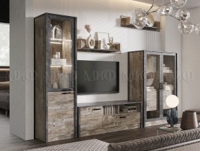 Амели Тумба ТВ (Дуб Юкон-Бетон темный) в Тавде - tavda.mebel24.online | фото 3