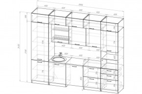 АНТИКА Кухонный гарнитур Экстра 5 (3000 мм) в Тавде - tavda.mebel24.online | фото 2