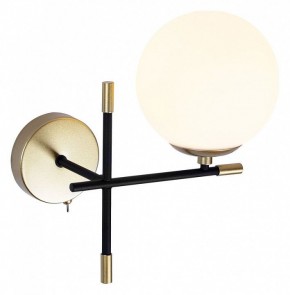 Бра Arte Lamp Arkab A2225AP-1BK в Тавде - tavda.mebel24.online | фото