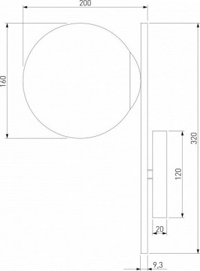 Бра Eurosvet Marbella 60147/1 латунь в Тавде - tavda.mebel24.online | фото 2