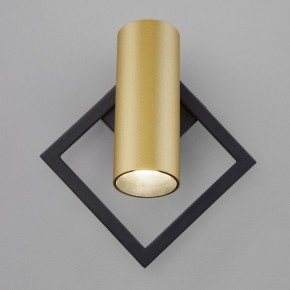 Бра Eurosvet Turro 20091/1 LED черный/ золото в Тавде - tavda.mebel24.online | фото 4