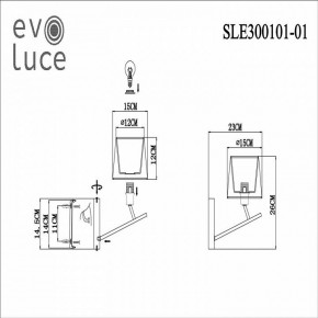 Бра EVOLUCE Denice SLE300101-01 в Тавде - tavda.mebel24.online | фото 7