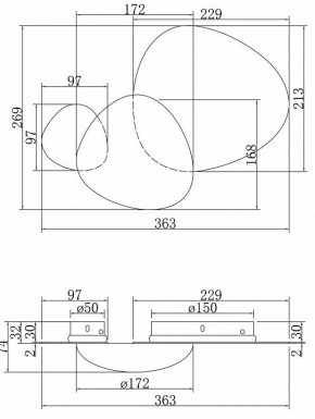 Бра Maytoni Jack-stone MOD314WL-L8G3K в Тавде - tavda.mebel24.online | фото 5