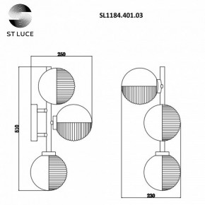 Бра ST-Luce Todo SL1184.401.03 в Тавде - tavda.mebel24.online | фото 6