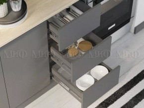 ЧЕЛСИ Кухонный гарнитур 2,0 м (Графит) в Тавде - tavda.mebel24.online | фото 2