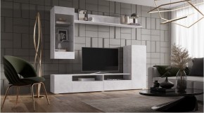 ДАЛЛАС Гостиная (модульная) цемент светлый в Тавде - tavda.mebel24.online | фото