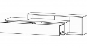 ДАЛЛАС Гостиная (модульная) цемент темный в Тавде - tavda.mebel24.online | фото 6