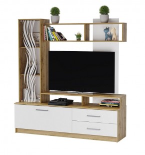 ДАРЬЯ Гостиная (Крафт серый/Крафт белый) в Тавде - tavda.mebel24.online | фото 4