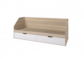 Детская АНТАЛИЯ (модульная) Сонома/Белый софт в Тавде - tavda.mebel24.online | фото 2