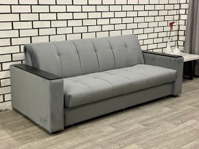 Диван Аккордеон 1280*2000 ППУ подлокотник ПРЯМОЙ накладки МДФ в Тавде - tavda.mebel24.online | фото 1
