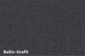 Диван-кровать Комфорт ЛАЙТ без подлокотников  (2 подушки) BALTIC Grafit в Тавде - tavda.mebel24.online | фото 3