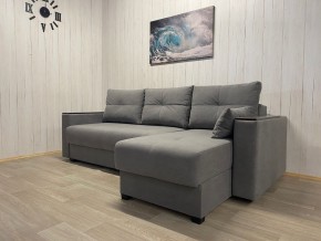 Диван угловой Комфорт-3 (НПБ+МДФ) велюр Galaxy Lite 26 в Тавде - tavda.mebel24.online | фото 2