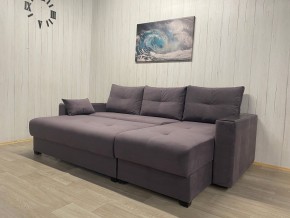 Диван угловой Комфорт-3 (НПБ+МДФ) велюр Monaco 8 в Тавде - tavda.mebel24.online | фото 2