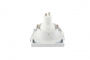 DK3014-WH Встраиваемый светильник влагозащ., IP 44, 50 Вт, GU10, белый, алюминий в Тавде - tavda.mebel24.online | фото 5