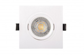 DK3021-WH Встраиваемый светильник, IP 20, 10 Вт, GU5.3, LED, белый, пластик в Тавде - tavda.mebel24.online | фото 1