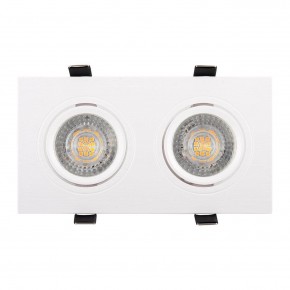 DK3022-WH Встраиваемый светильник, IP 20, 10 Вт, GU5.3, LED, белый, пластик в Тавде - tavda.mebel24.online | фото 2