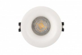 DK3024-WH Встраиваемый светильник, IP 20, 10 Вт, GU5.3, LED, белый, пластик в Тавде - tavda.mebel24.online | фото 1