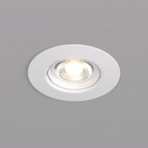 DK3028-WH Встраиваемый светильник, IP 20, 10 Вт, GU5.3, LED, белый, пластик в Тавде - tavda.mebel24.online | фото 1