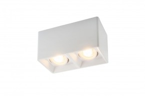 DK3035-WH Светильник накладной IP 20, 10 Вт, GU5.3, LED, белый, пластик в Тавде - tavda.mebel24.online | фото 1