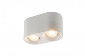 DK3036-WH Светильник накладной IP 20, 10 Вт, GU5.3, LED, белый, пластик в Тавде - tavda.mebel24.online | фото 1