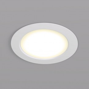 DK3048-WH Встраиваемый светильник, IP 20, 7Вт, LED, белый, пластик в Тавде - tavda.mebel24.online | фото 1