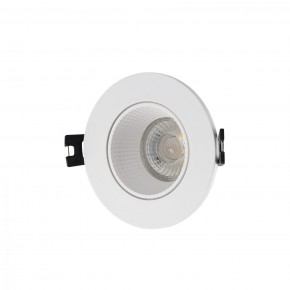 DK3061-WH Встраиваемый светильник, IP 20, 10 Вт, GU5.3, LED, белый/белый, пластик в Тавде - tavda.mebel24.online | фото 1