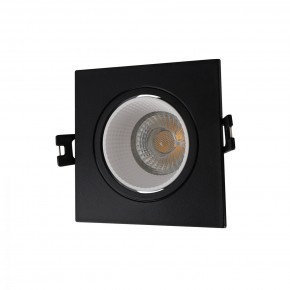 DK3071-BK+WH Встраиваемый светильник, IP 20, 10 Вт, GU5.3, LED, черный/белый, пластик в Тавде - tavda.mebel24.online | фото