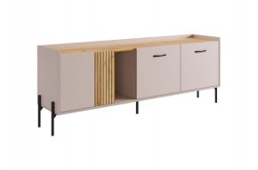 ДОМИНИКА Гостиная (модульная) кашемир/дуб крафт золотой в Тавде - tavda.mebel24.online | фото 8