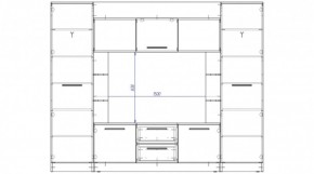 ДУБЛИН Гостиная в Тавде - tavda.mebel24.online | фото 2