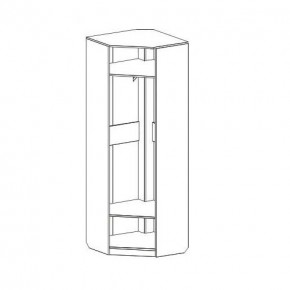 ЭЛАНА Прихожая (модульная) Бодега Белая в Тавде - tavda.mebel24.online | фото 5