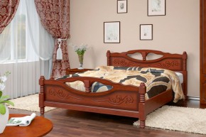 ЕЛЕНА-4 Кровать из массива (орех) в Тавде - tavda.mebel24.online | фото