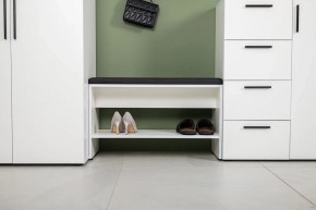 ЭЙР прихожая (модульная) Белый Шагрень в Тавде - tavda.mebel24.online | фото 23