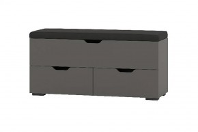 ФЛИНТ Диван (графит/черный) в Тавде - tavda.mebel24.online | фото 1
