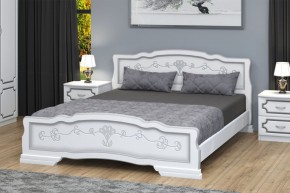 КАРИНА-6 Кровать из массива 1600 в Тавде - tavda.mebel24.online | фото 1