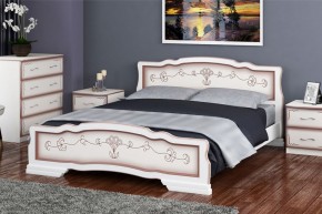 КАРИНА-6 Кровать из массива 1600 в Тавде - tavda.mebel24.online | фото 7