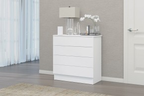 Комод Фаворит-3 (Белый текстурный) в Тавде - tavda.mebel24.online | фото