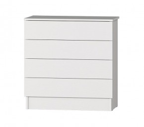 Комод Фаворит-3 (Белый текстурный) в Тавде - tavda.mebel24.online | фото 2